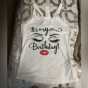 White Tank Top Medium